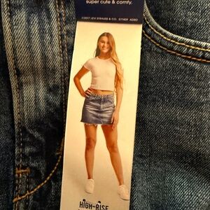 Denizen by Levi’s Juniors Denim Mini Skirt